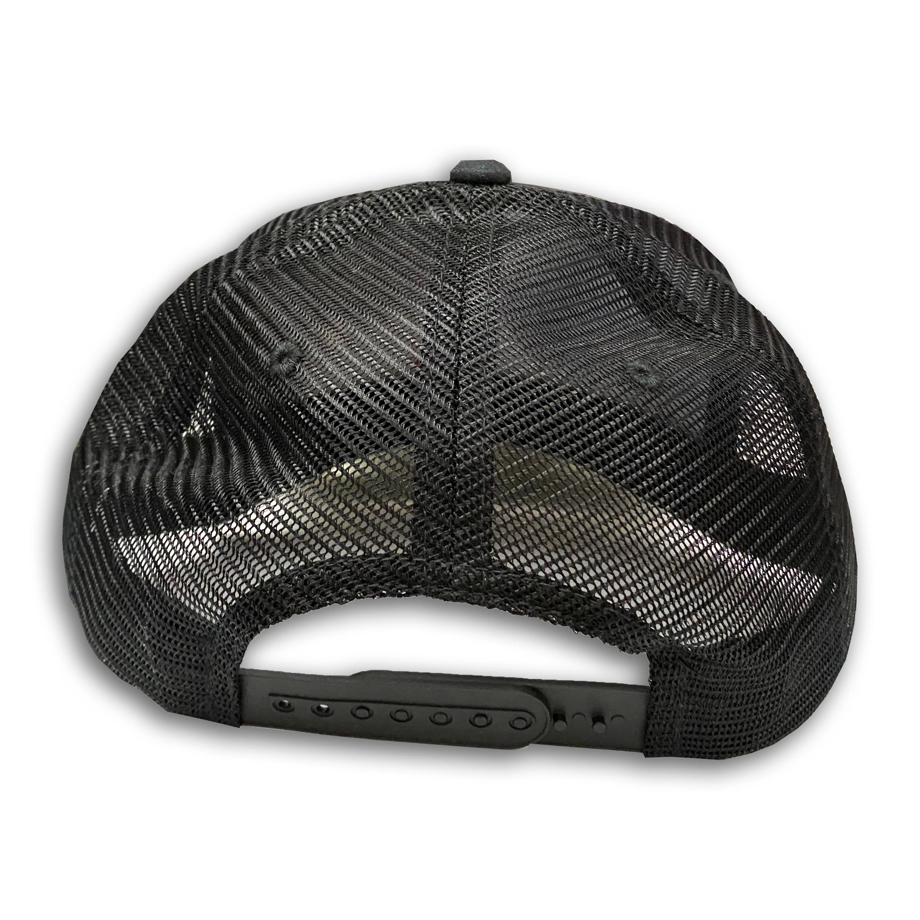 Red "N" Plaid Trucker Cap - Image 5
